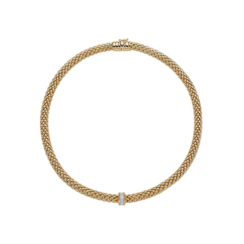 Fope Flex'it Pavé Diamond Necklace