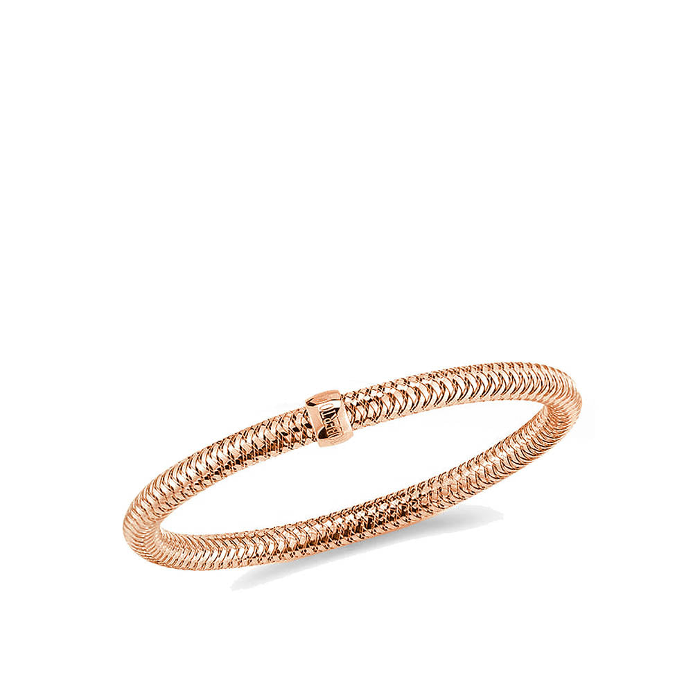 Roberto Coin Primavera Rose Gold Flex Bracelet
