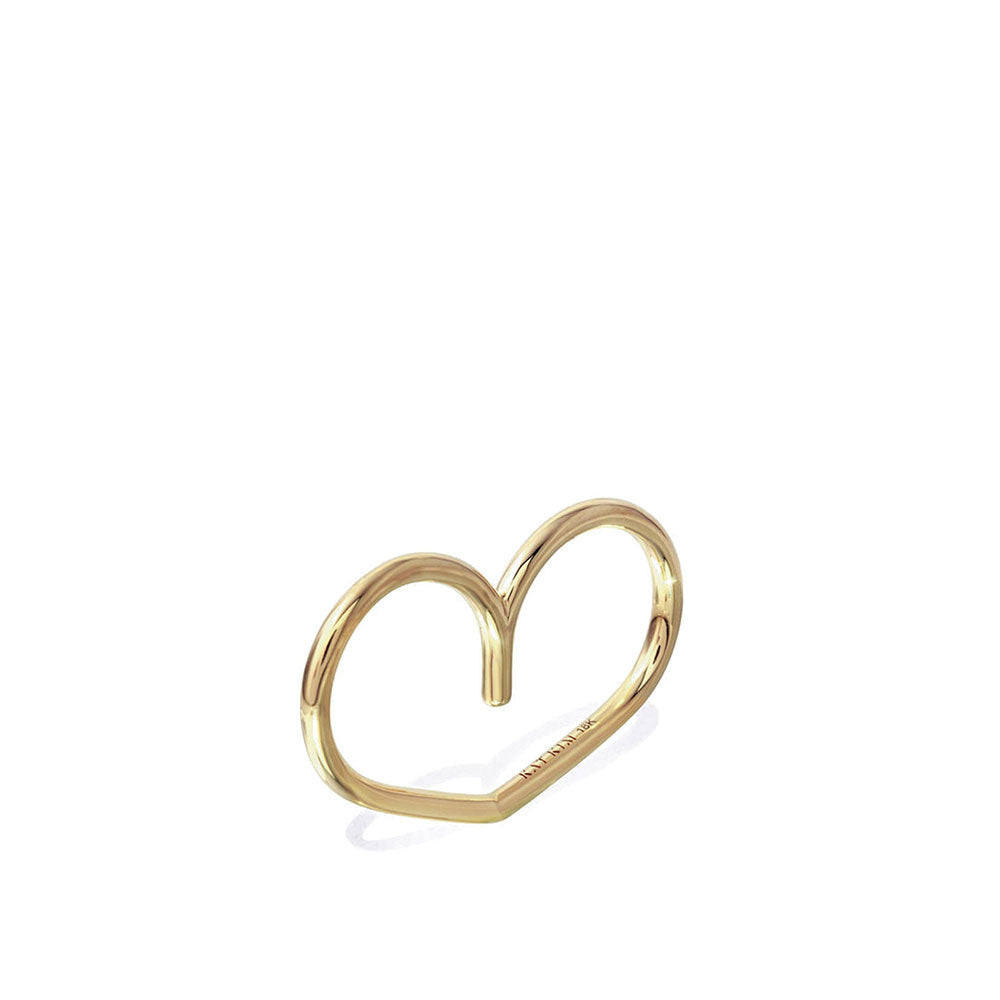 KATKIM Eternal Double Ring in Yellow Gold - Size 6