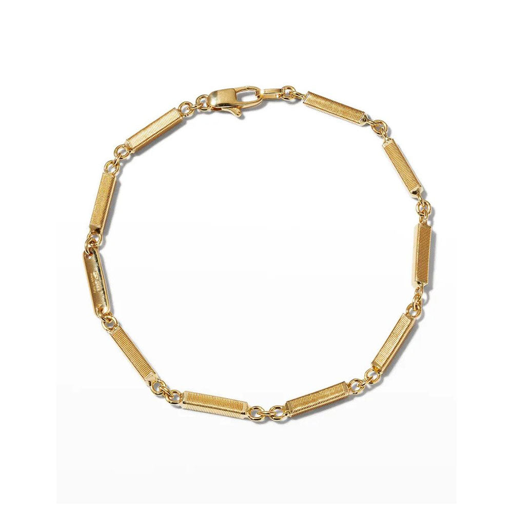 Marco Bicego 18K Men's Uomo Coiled Station Link Bracelet