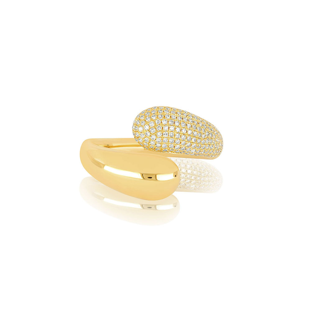 EF Collection Jumbo Double Dome Ring