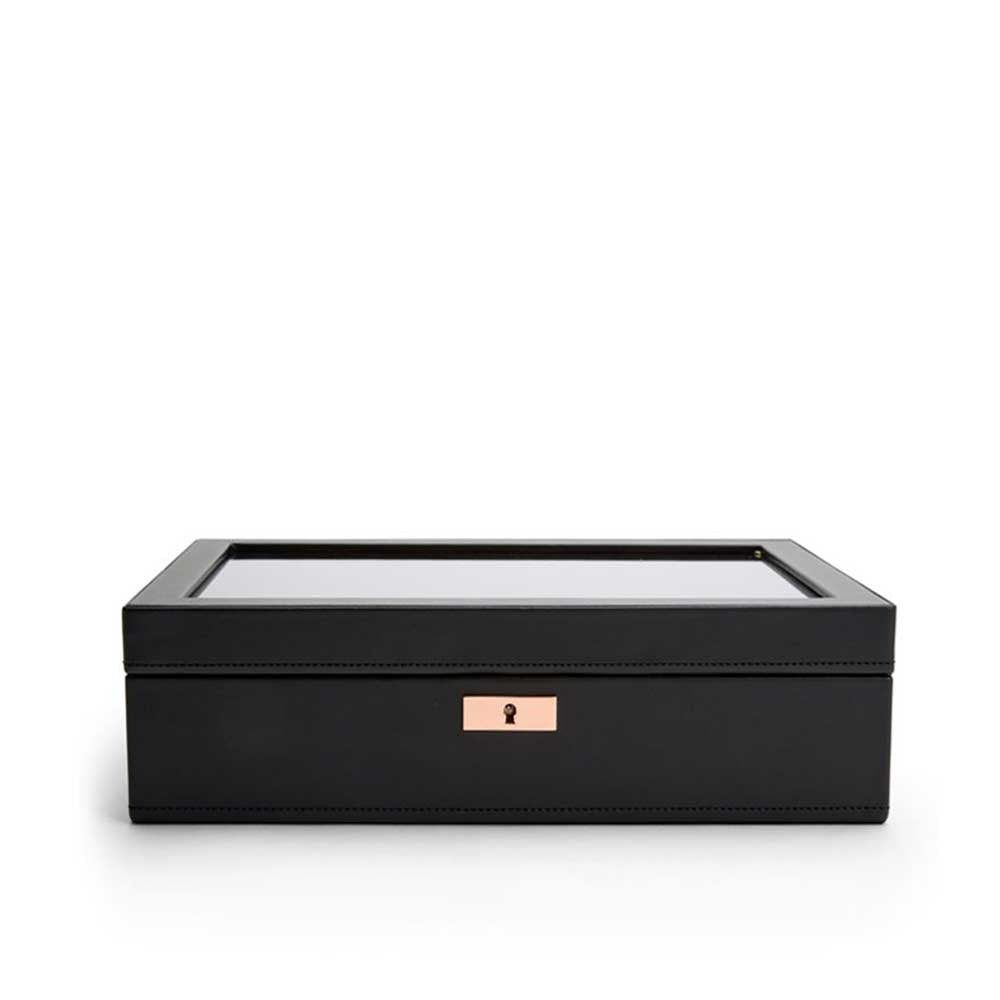 WOLF Axis 10PC Watch Box in Axis Copper