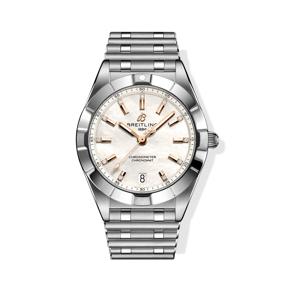 Breitling Chronomat 32 - Mother of Pearl Dial and Diamonds