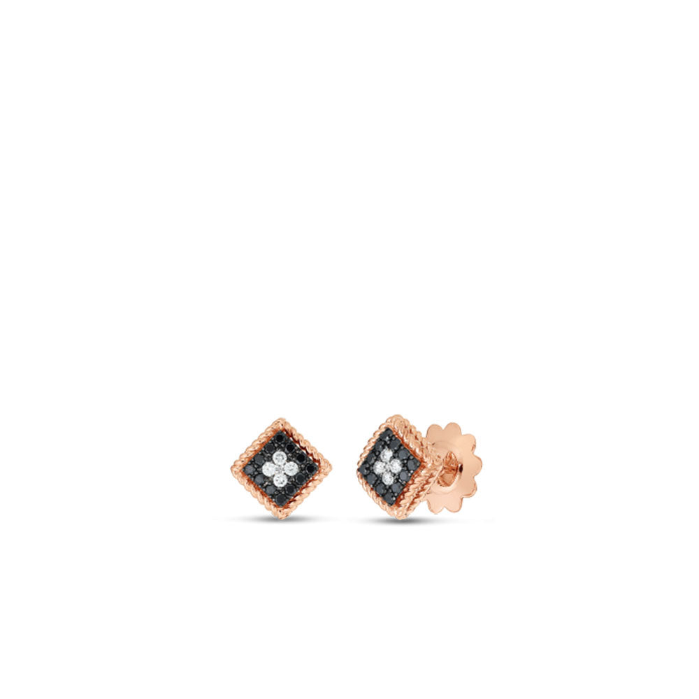 Roberto Coin Palazzo Ducale Diamond Square Studs
