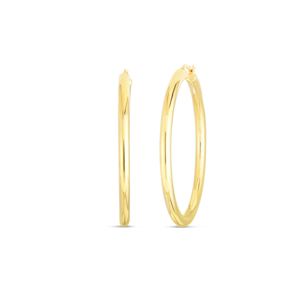 Roberto Coin Wide Hoop Earrings – 55mm