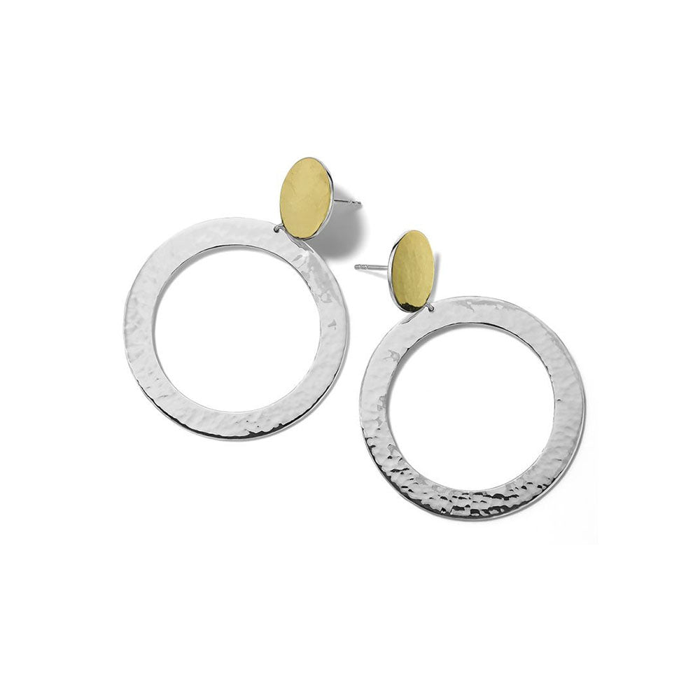 Ippolita Chimera Open Disc Two Tone Dangle Earrings