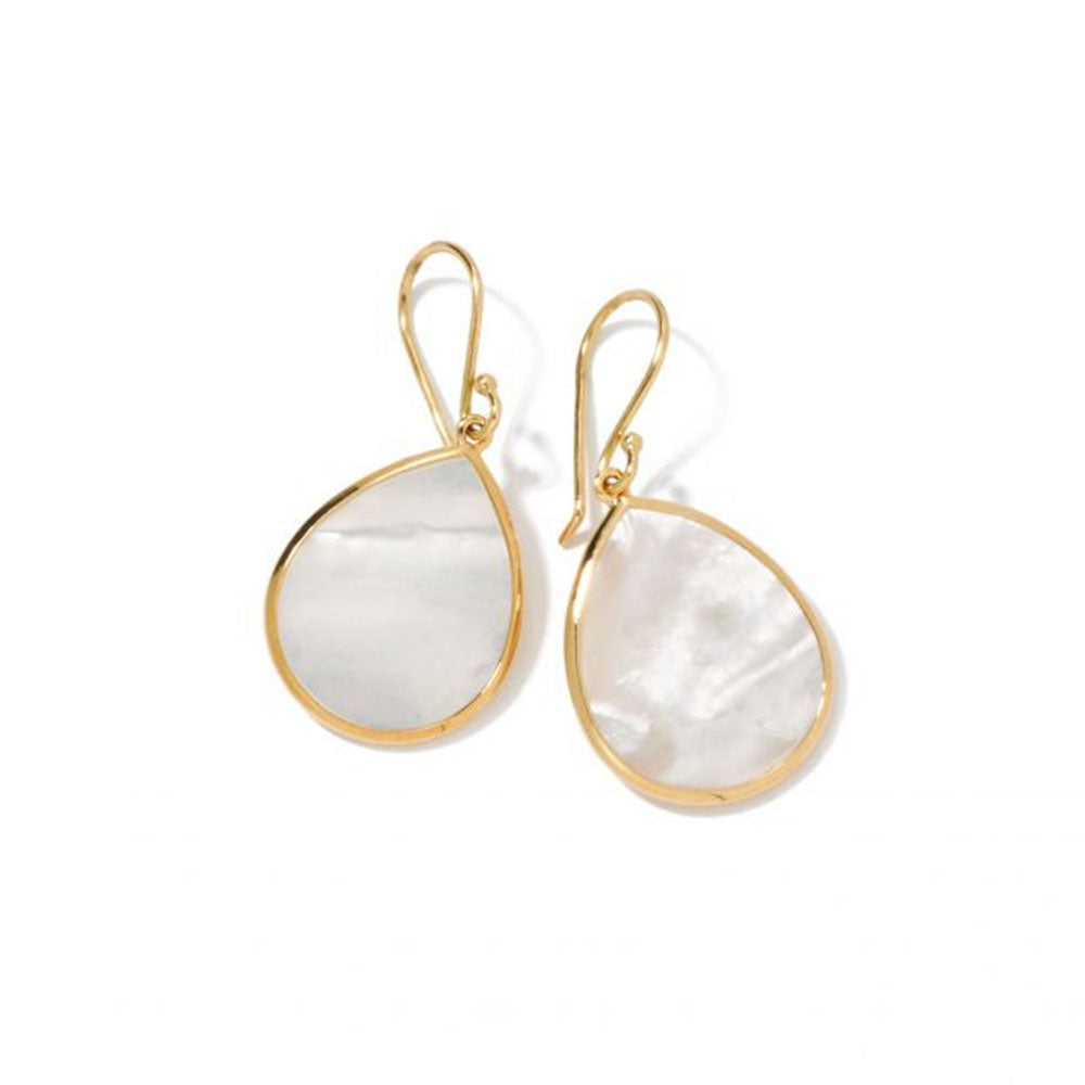 Ippolita Polished Rock Candy Small Pearl Teardrop Earrings