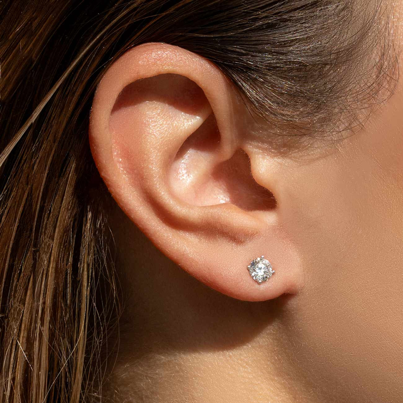 1.00ctw Natural Diamond Studs