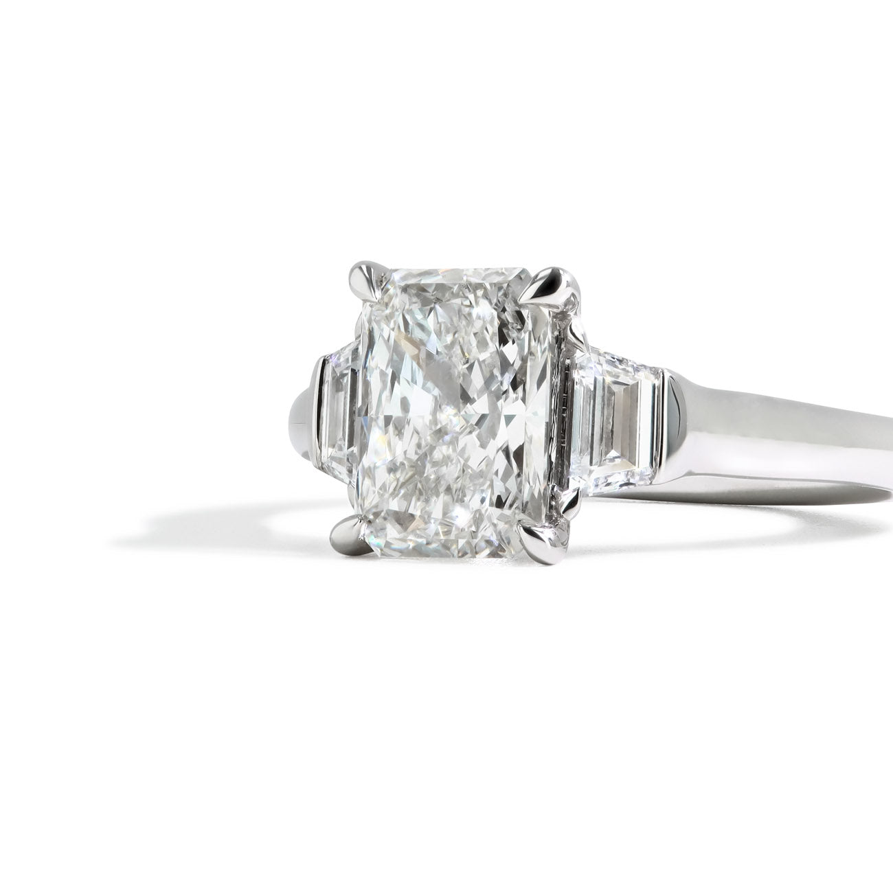 3.03 Radiant-Cut Lab Grown Diamond Engagement Ring