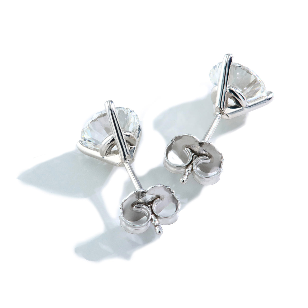 2 Carat Single Source™ Natural Diamond Stud Earrings