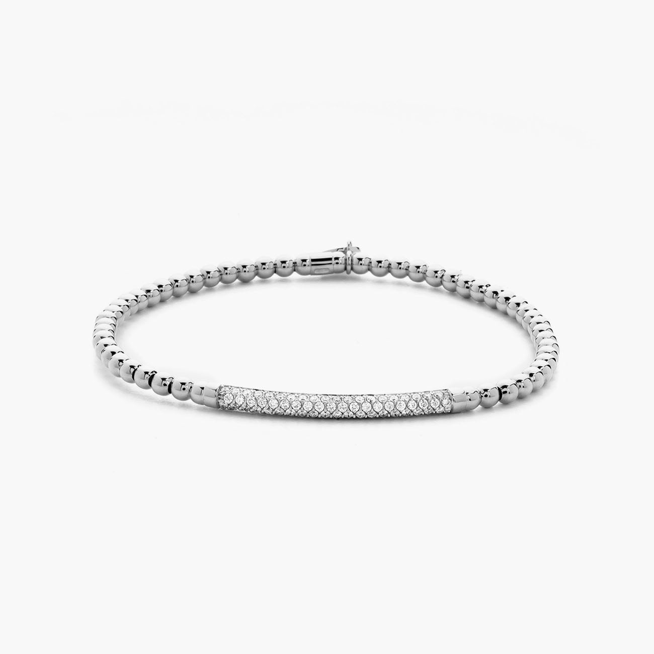 Hulchi Belluni Tresore Stretch Bar Bracelet