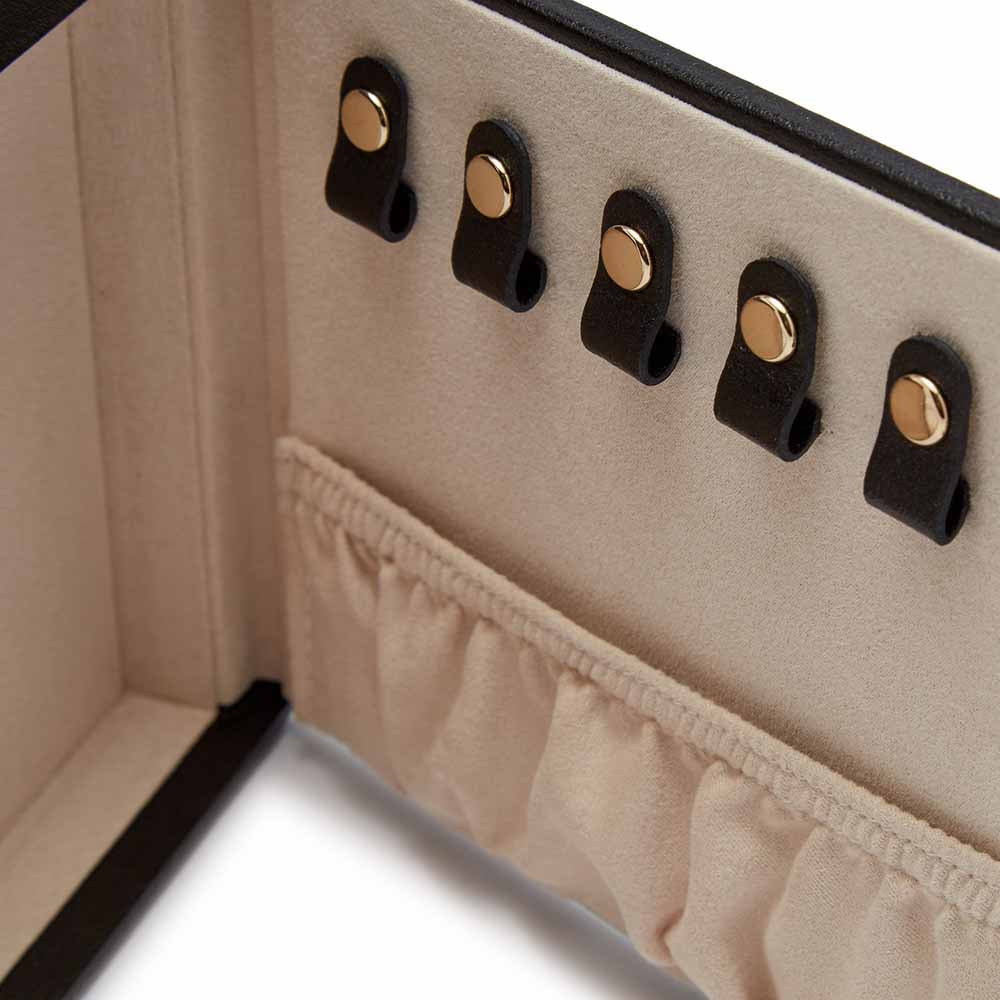 WOLF Palermo Single Winder Watch Box in Anthracite