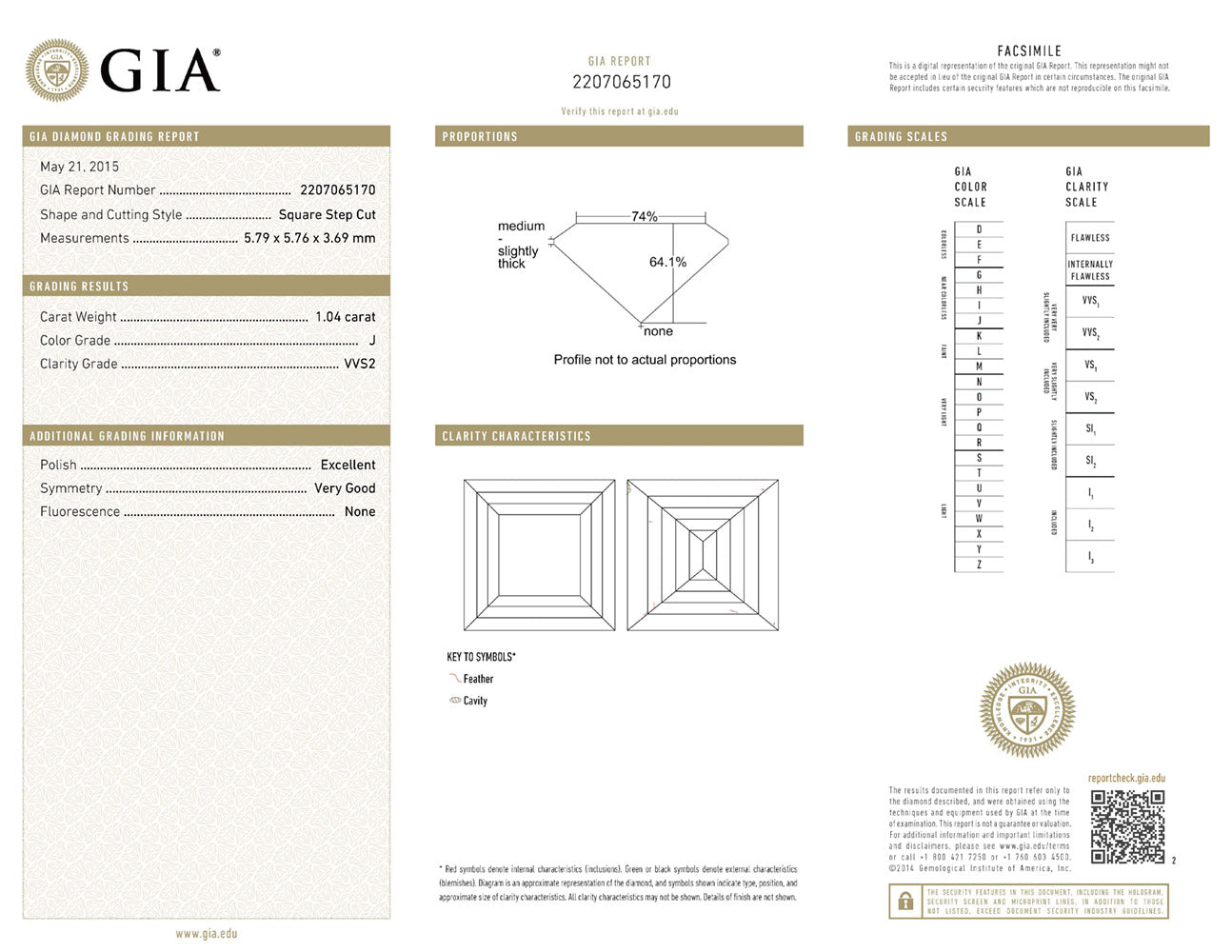 GIA Certified Step Cut Diamond Halo Studs -2.40 ctw