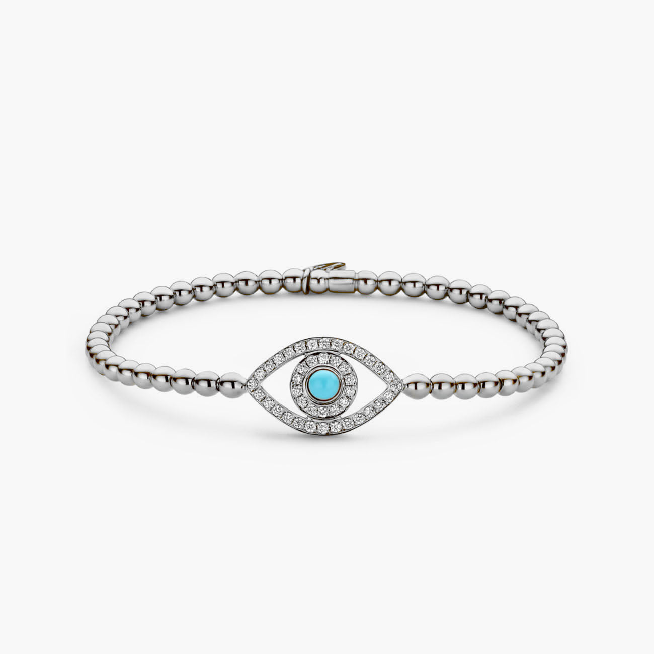 Hulchi Belluni Element Evil Eye Yellow Gold Bracelet