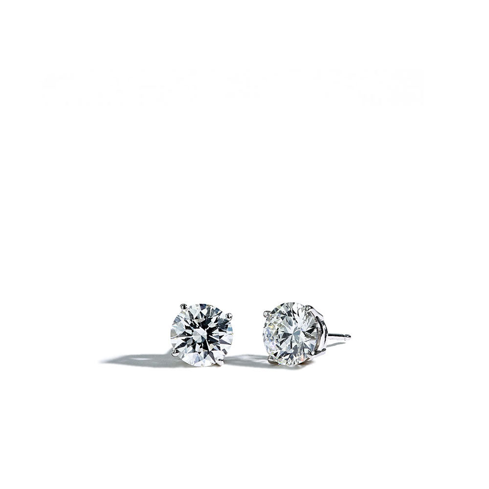 2.50 Carat Lab Grown Diamond Studs