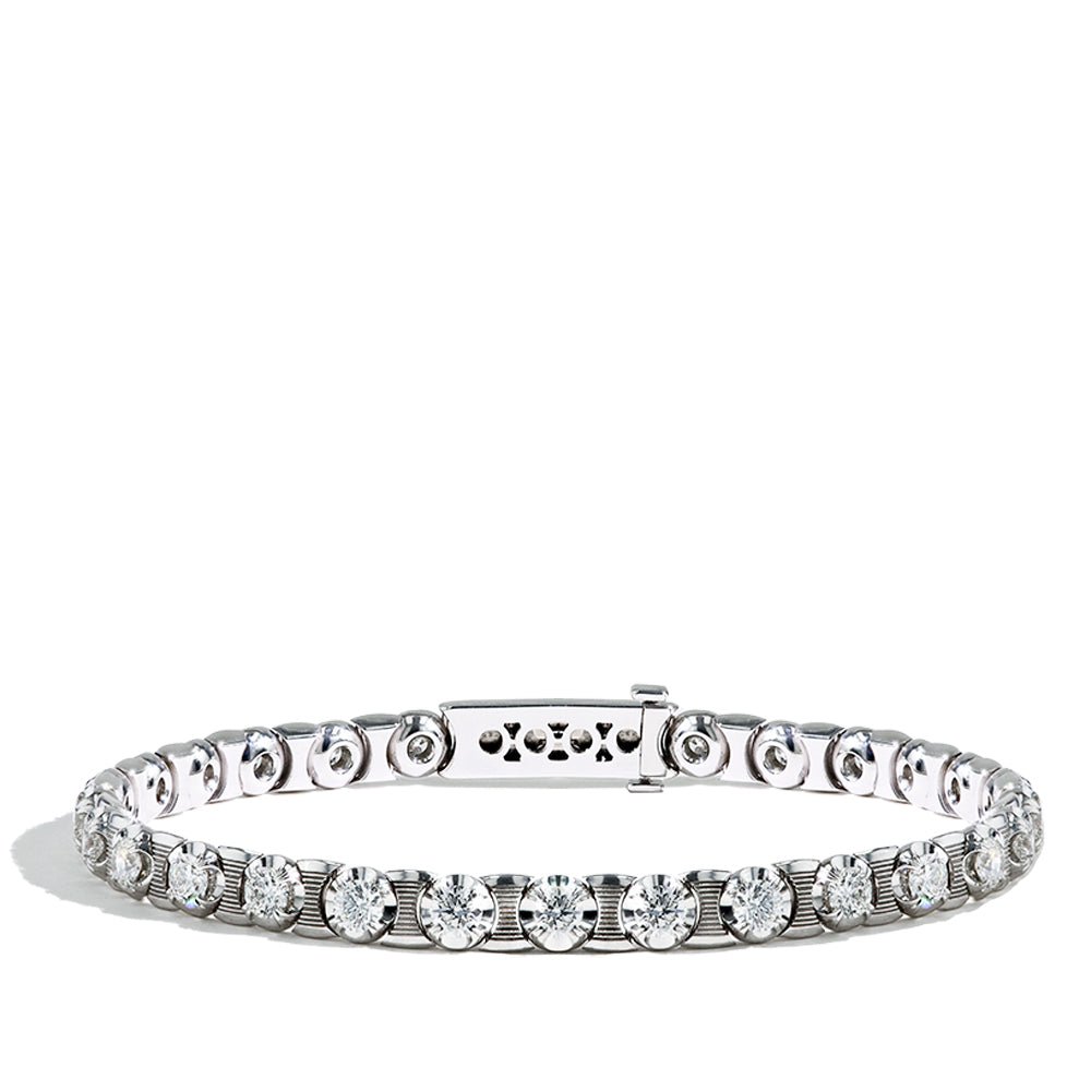 Robert Pelliccia 7 Carat Men's Diamond Tennis Bracelet