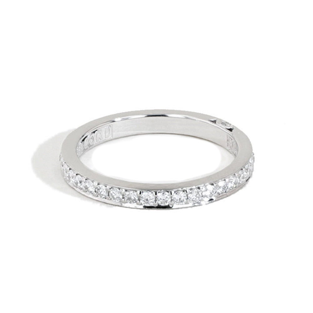 Tacori Dantela Large Diamond Eternity Ring in Platinum