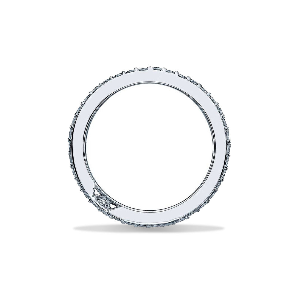 Tacori Dantela Diamond Eternity Wedding Ring in Platinum