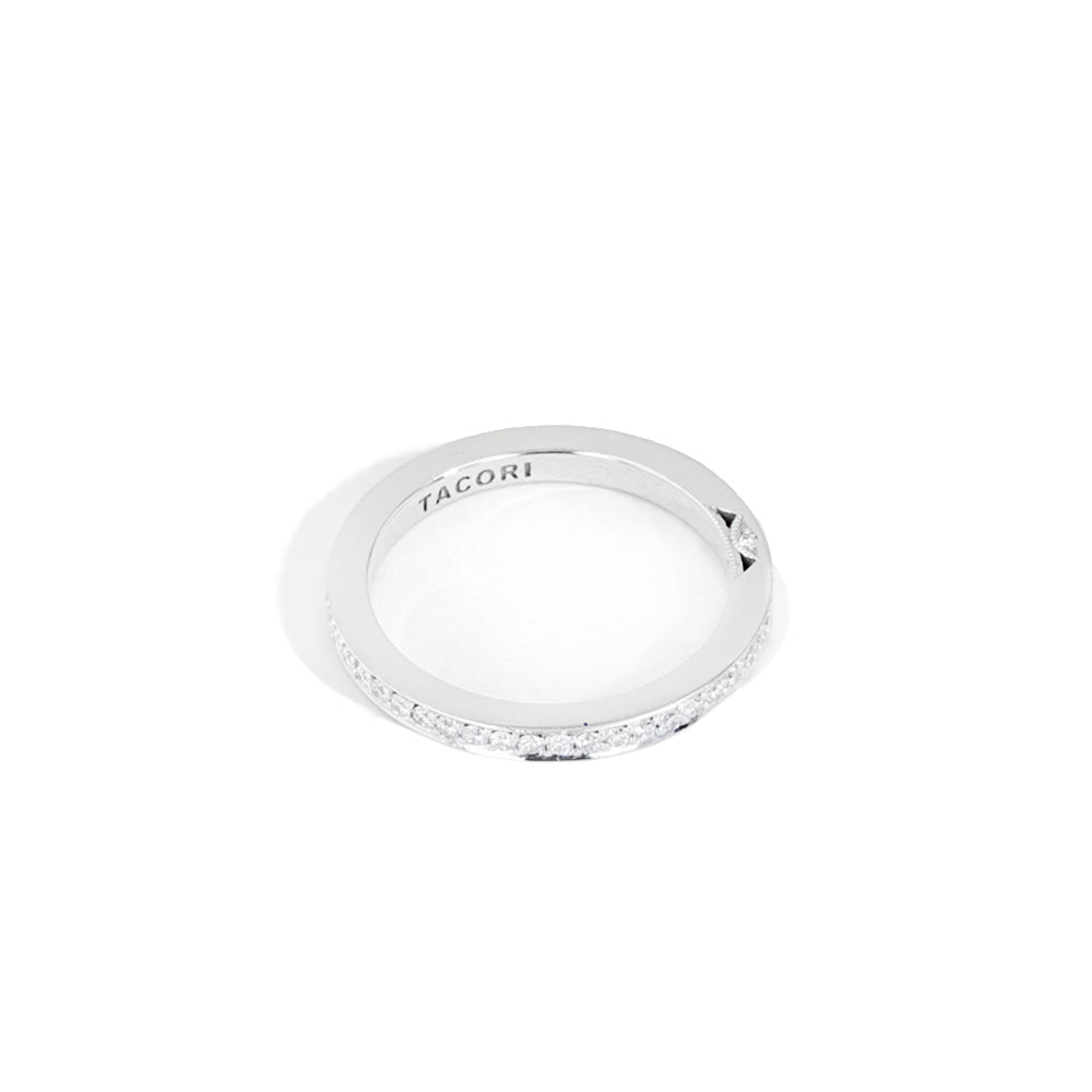 Tacori Dantela Diamond Eternity Wedding Ring in Platinum