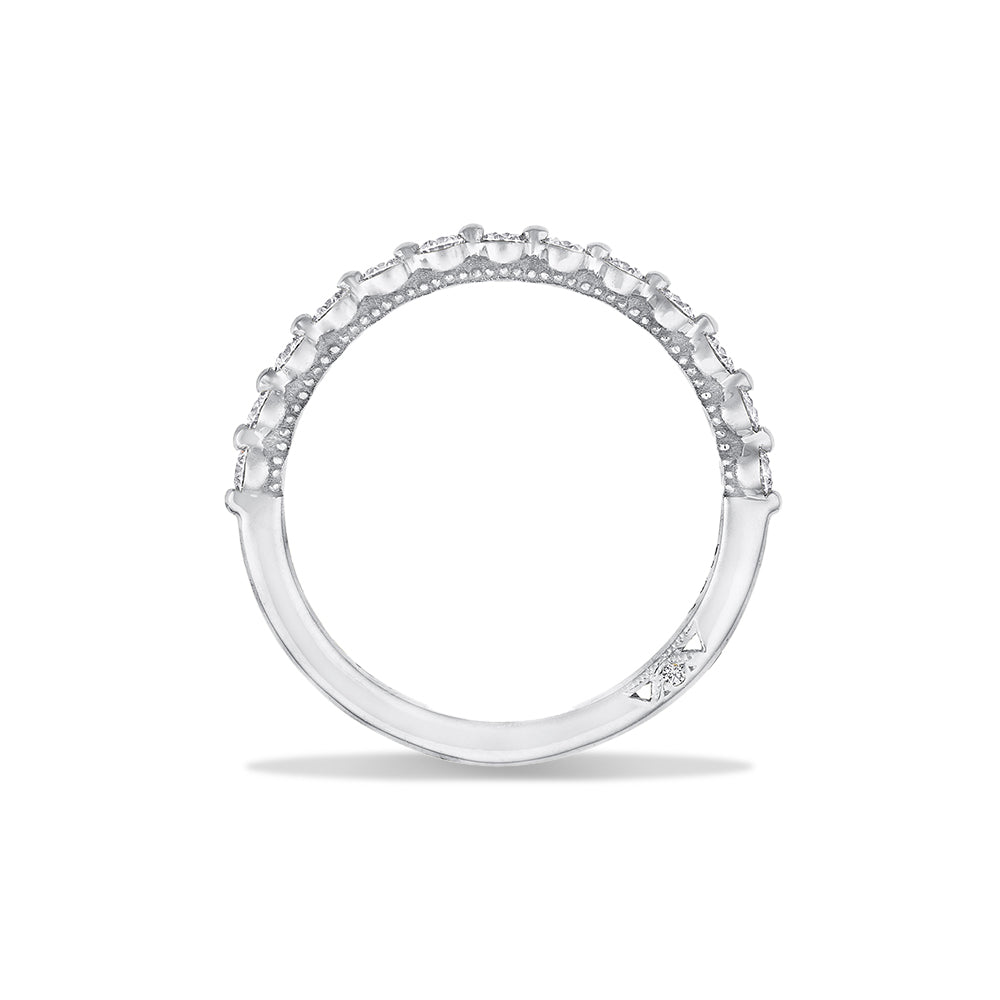 Tacori Sculpted Crescent Diamond Wedding Band