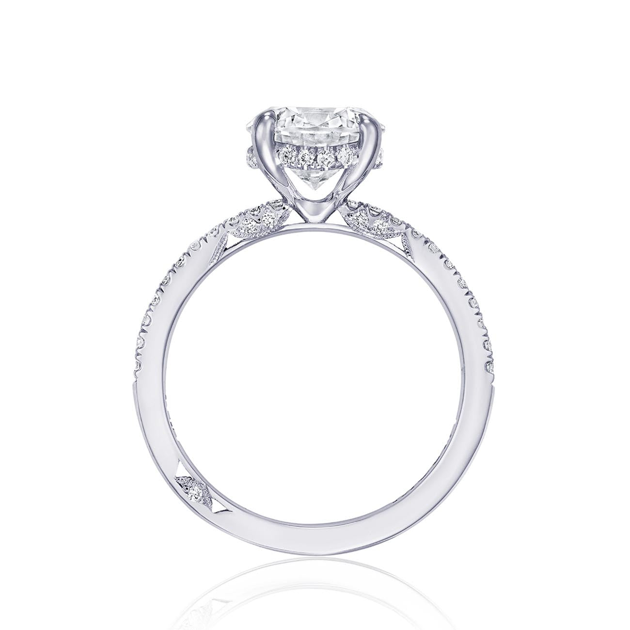 Tacori Simply Tacori Low Profile Pave Engagement Ring