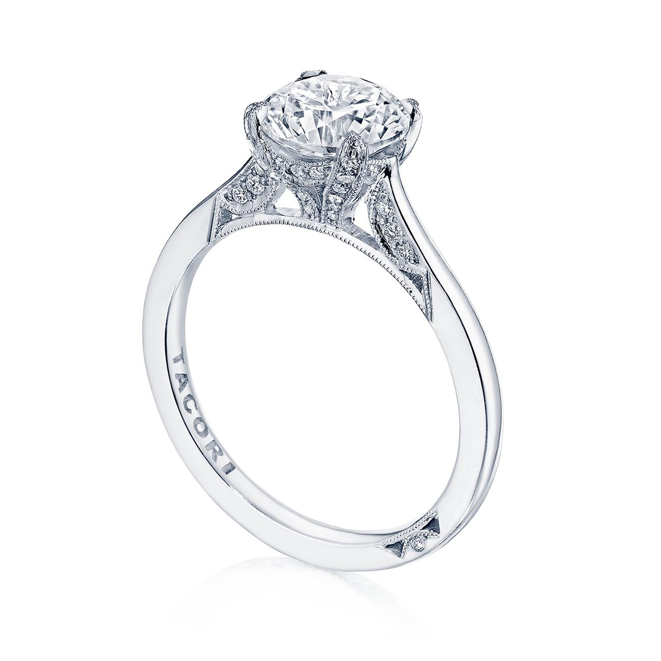 Tacori Simply Tacori Cathedral Solitaire Engagement Ring