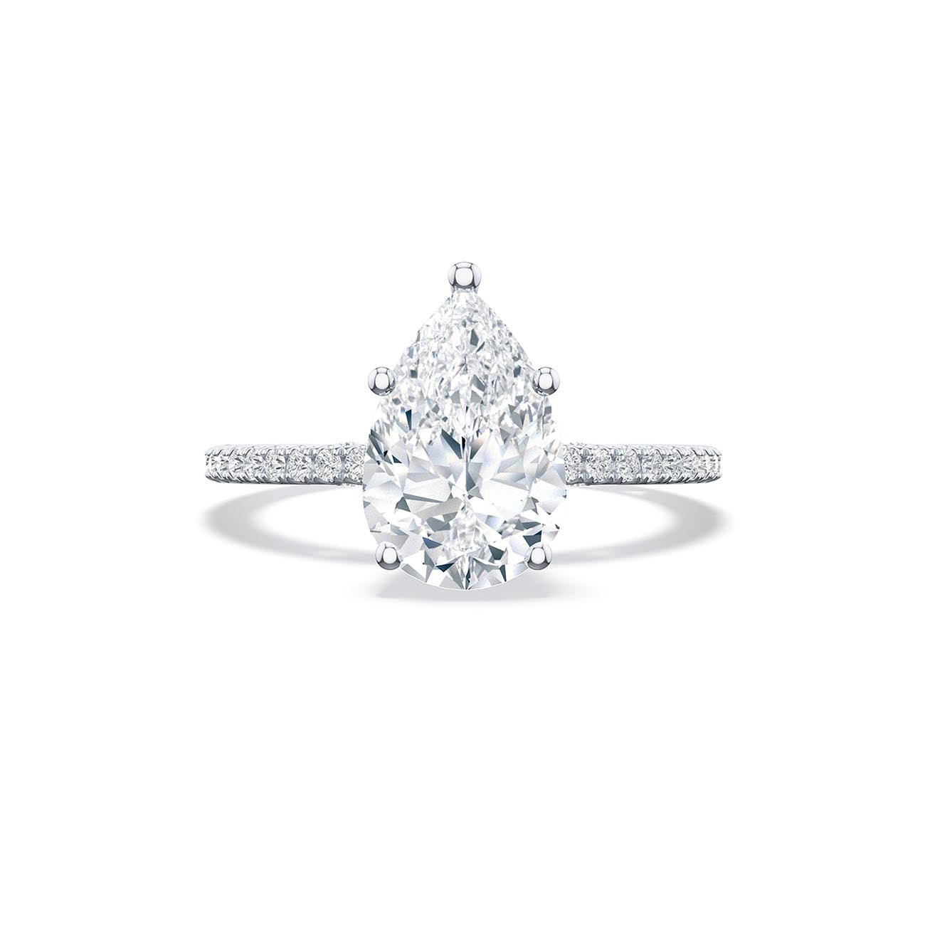 Tacori Simply Tacori Pear Pavé Ring