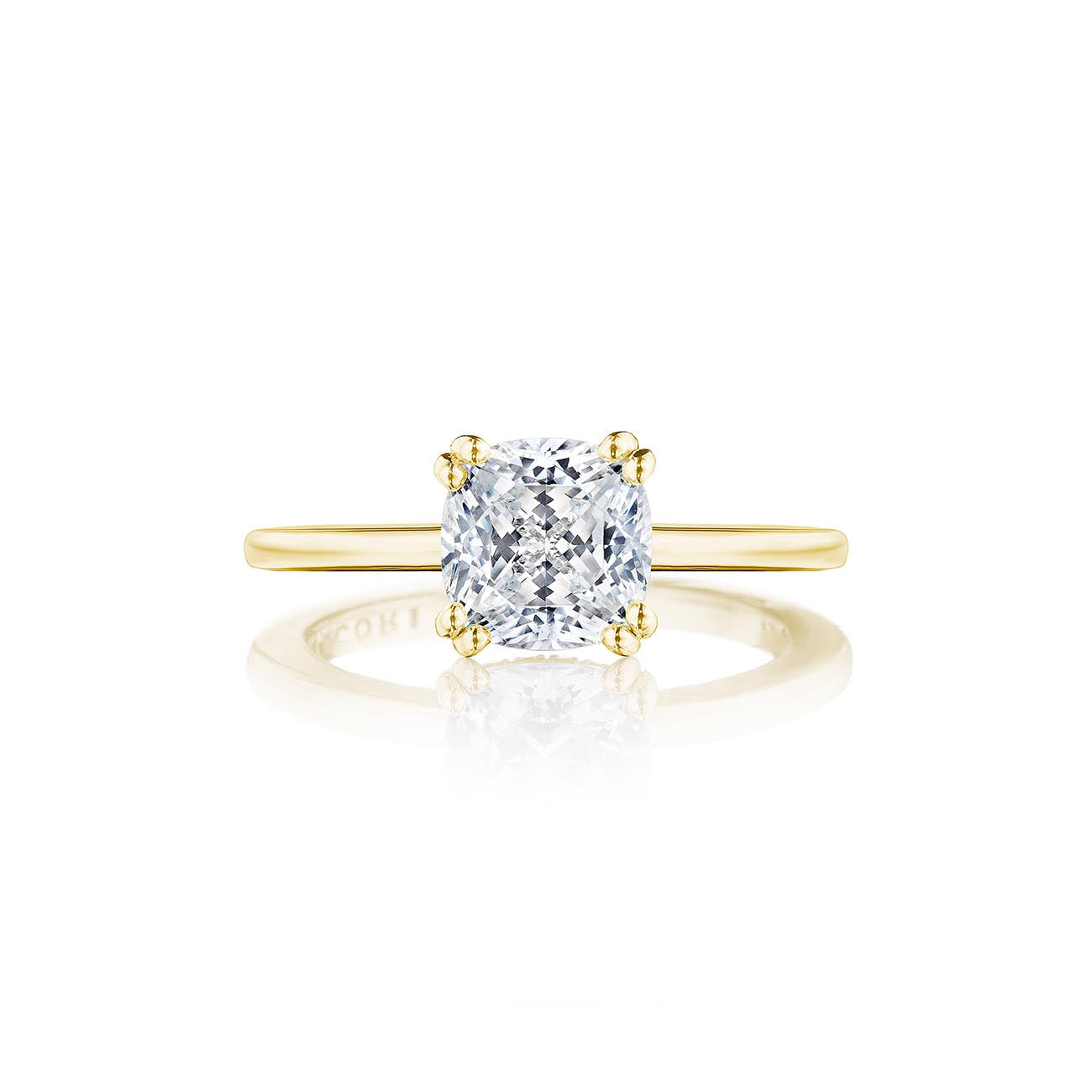 Tacori Dantela Hidden Bloom Solitaire Engagement Ring