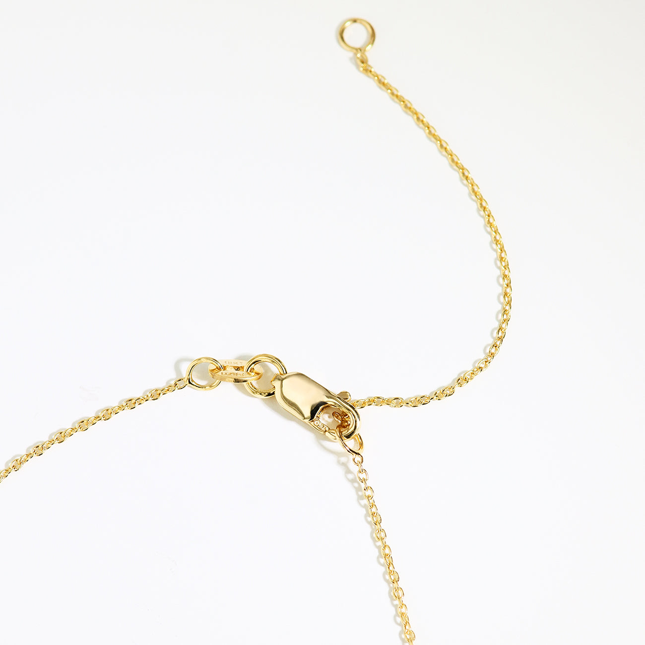 Roberto Coin Tiny Treasures Yellow Gold Small Diamond Cross Pendant Necklace