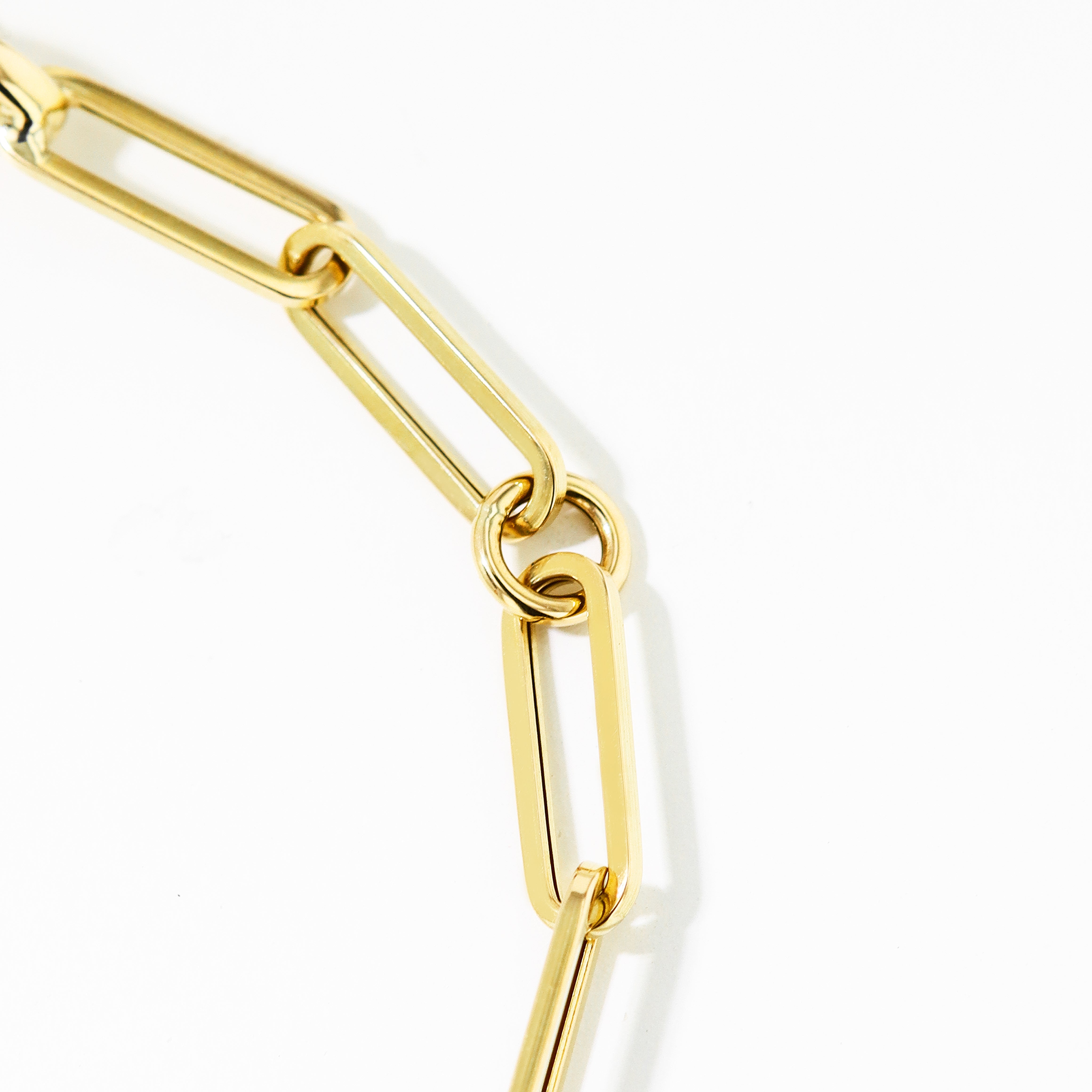 Roberto Coin Thin Paper Clip Link Bracelet