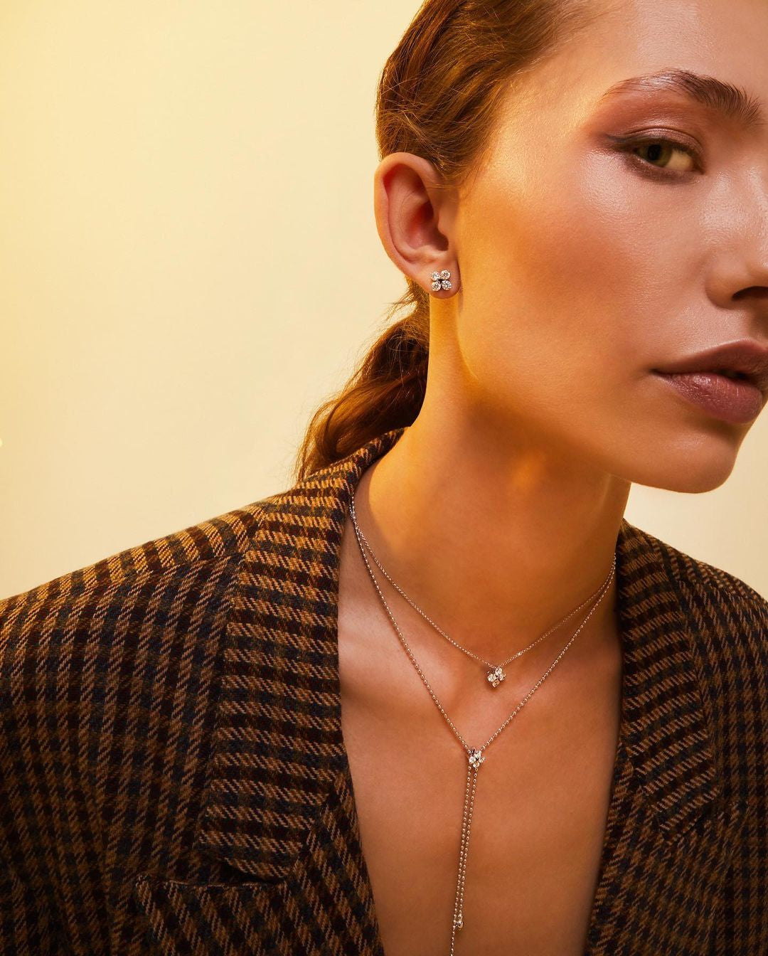 Roberto Coin Love in Verona Diamond Zipper Necklace