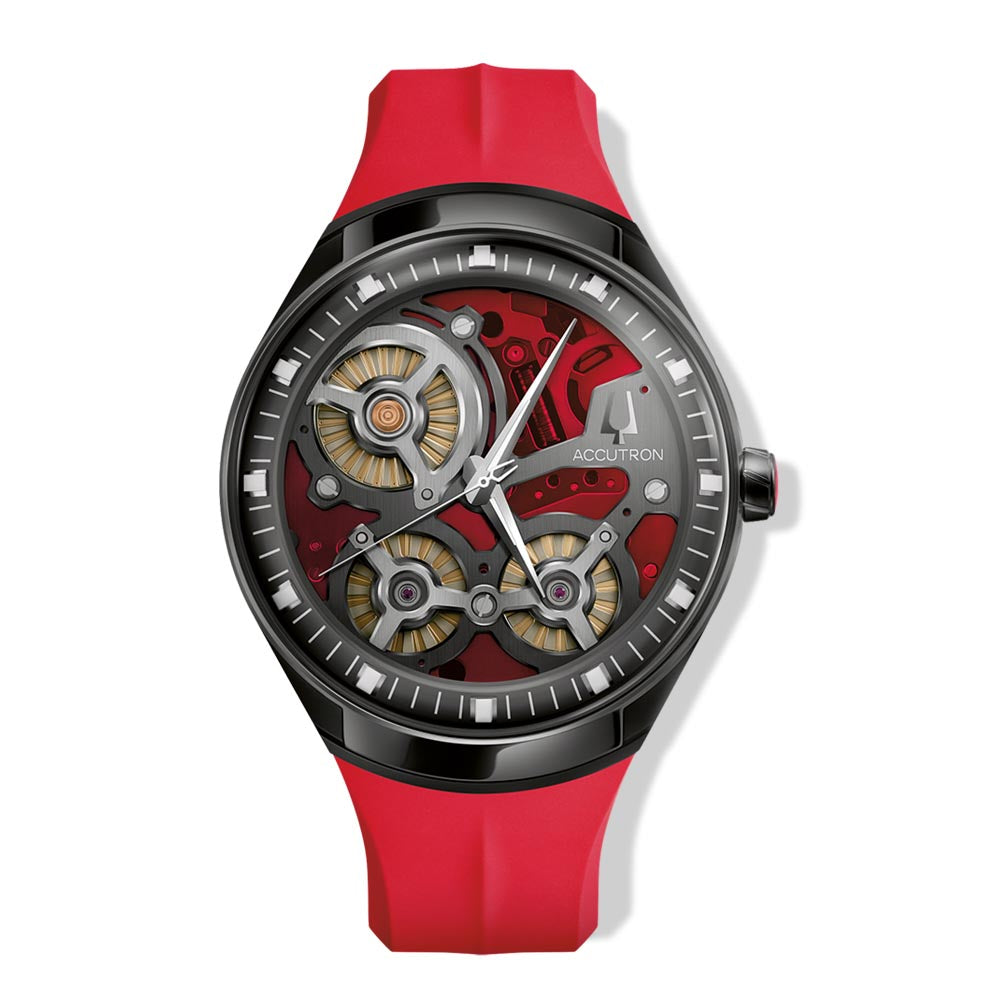 Accutron DNA Casino Red Watch