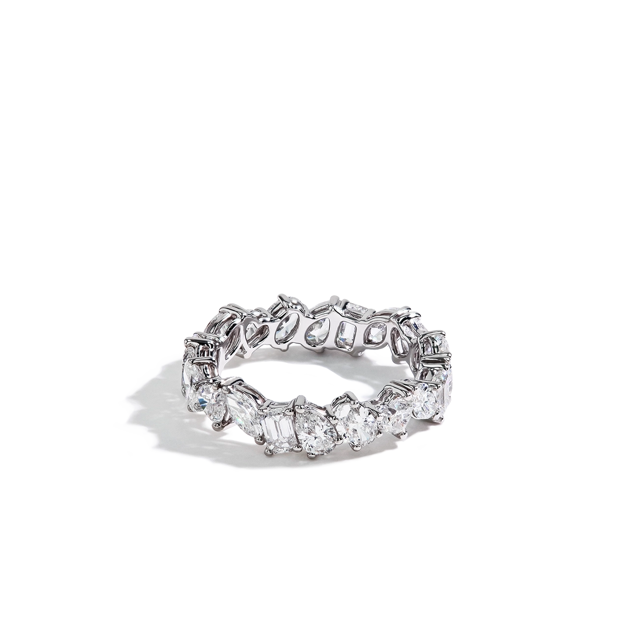 Multi Shape Diamond Eternity Band