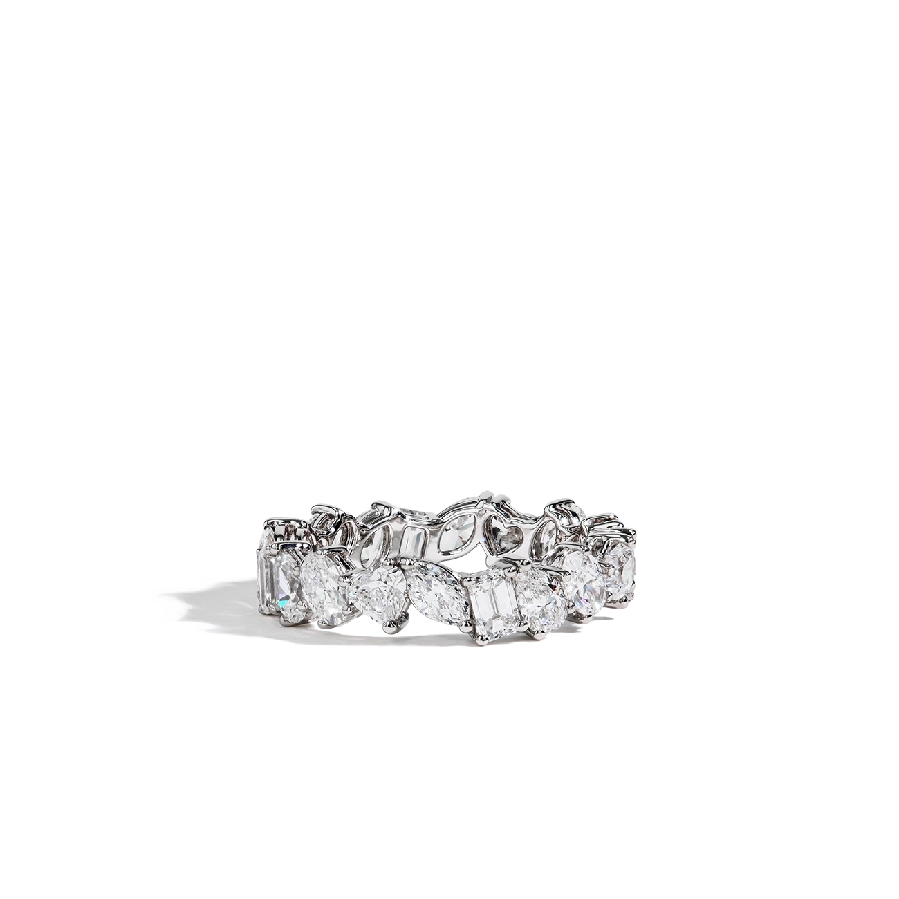 Multi Shape Diamond Eternity Band
