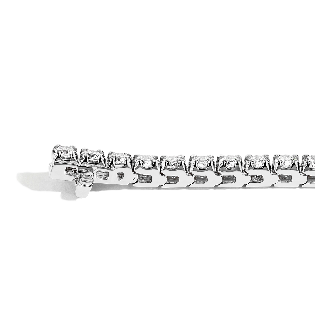 4.50 Carat Diamond Tennis Bracelet in 14k White Gold