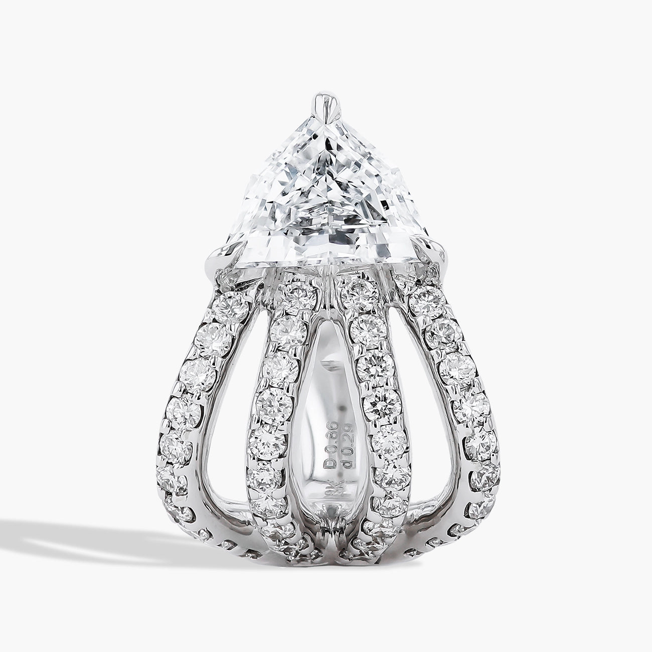 Diamond Cage Earrings
