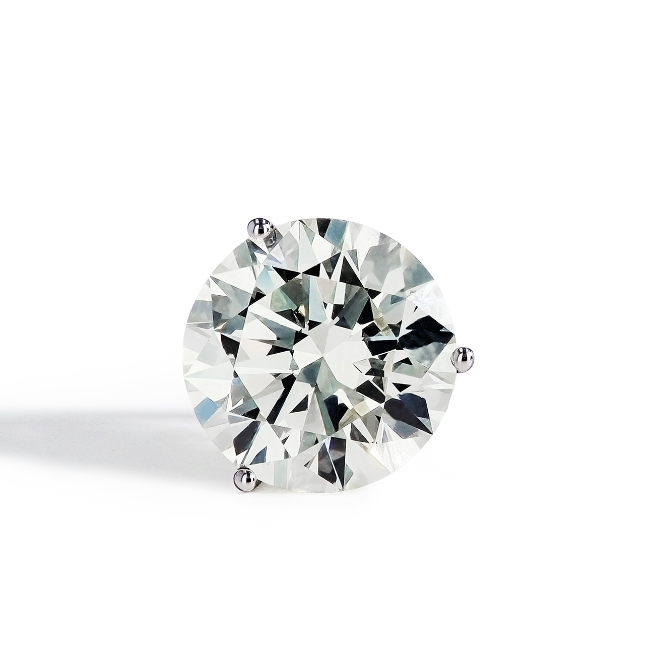 10 Carat Diamond Stud Earrings