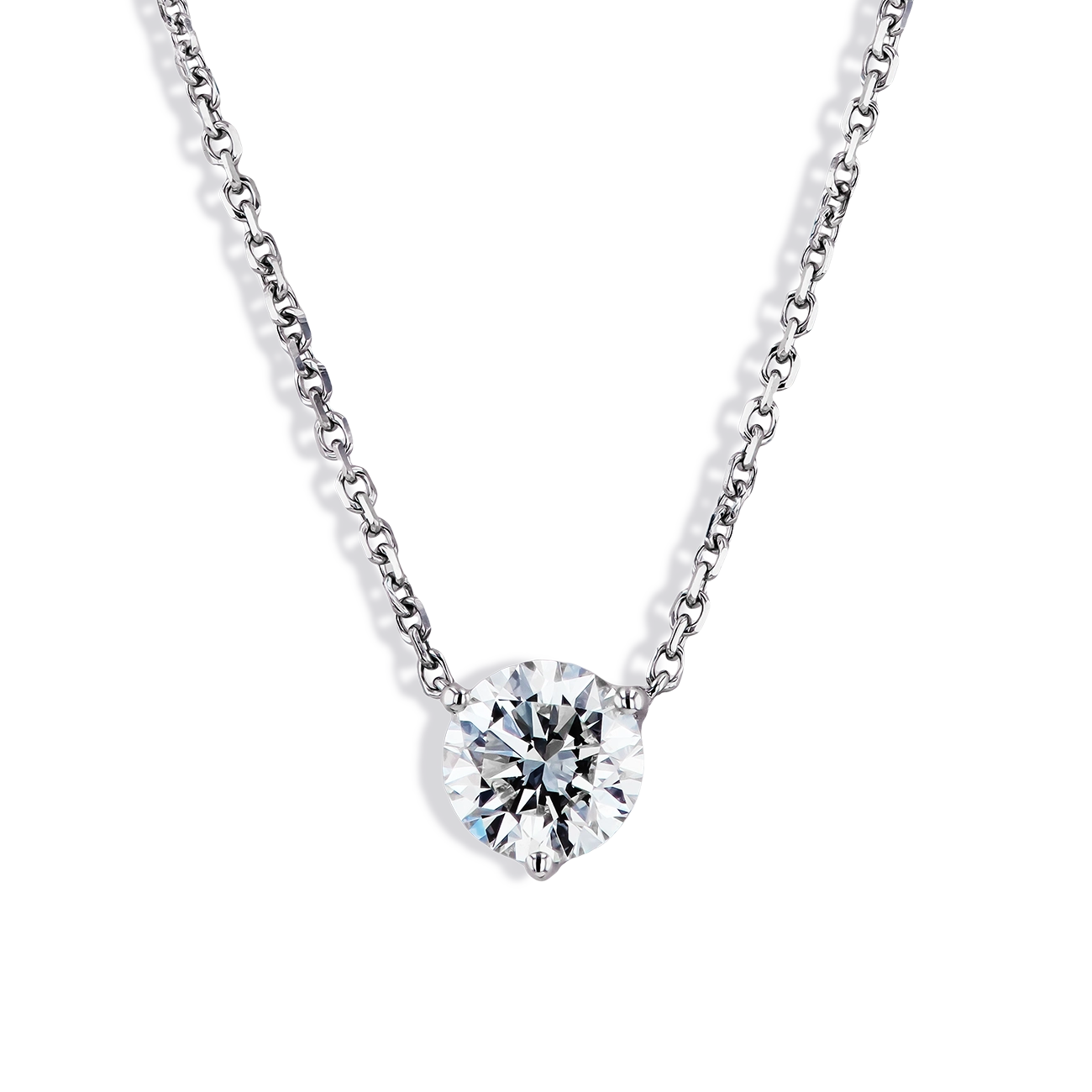 .70 Carat Diamond Solitaire Necklace - Botswana