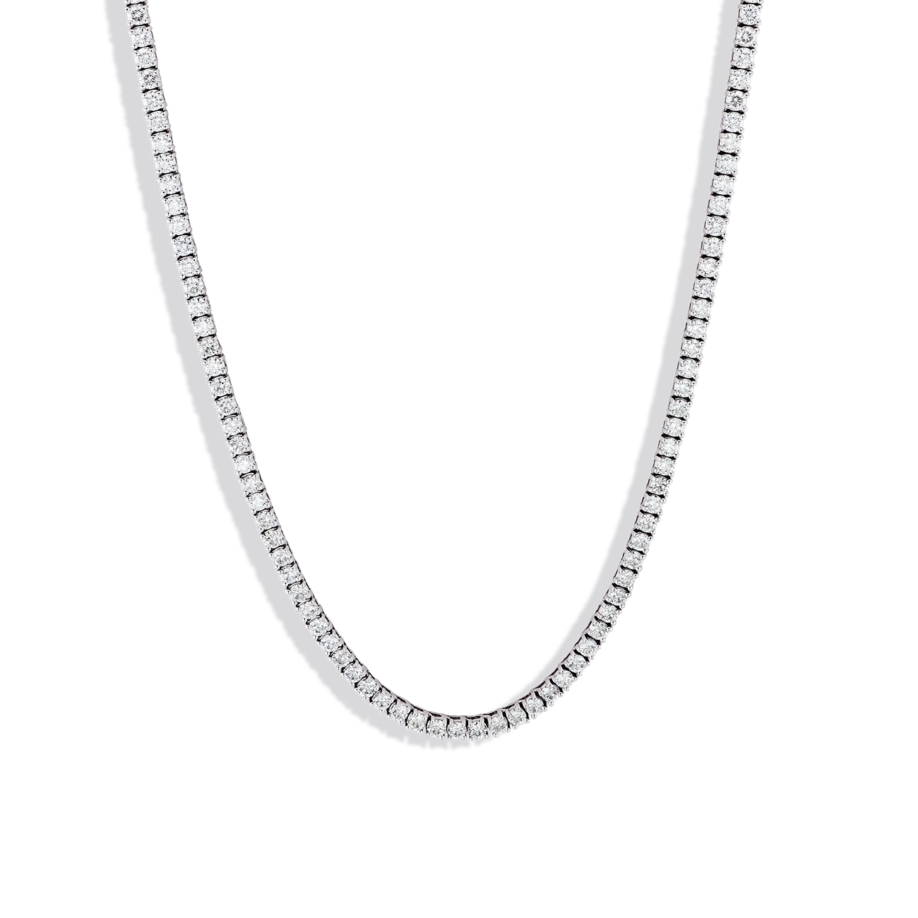 32 Carat Diamond Tennis Necklace
