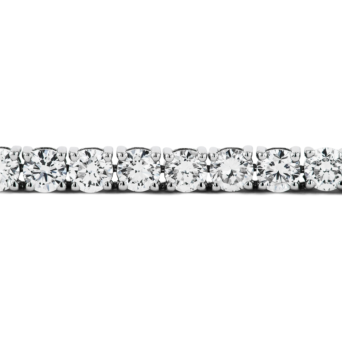 12 Carat Lab Diamond Riviera Necklace