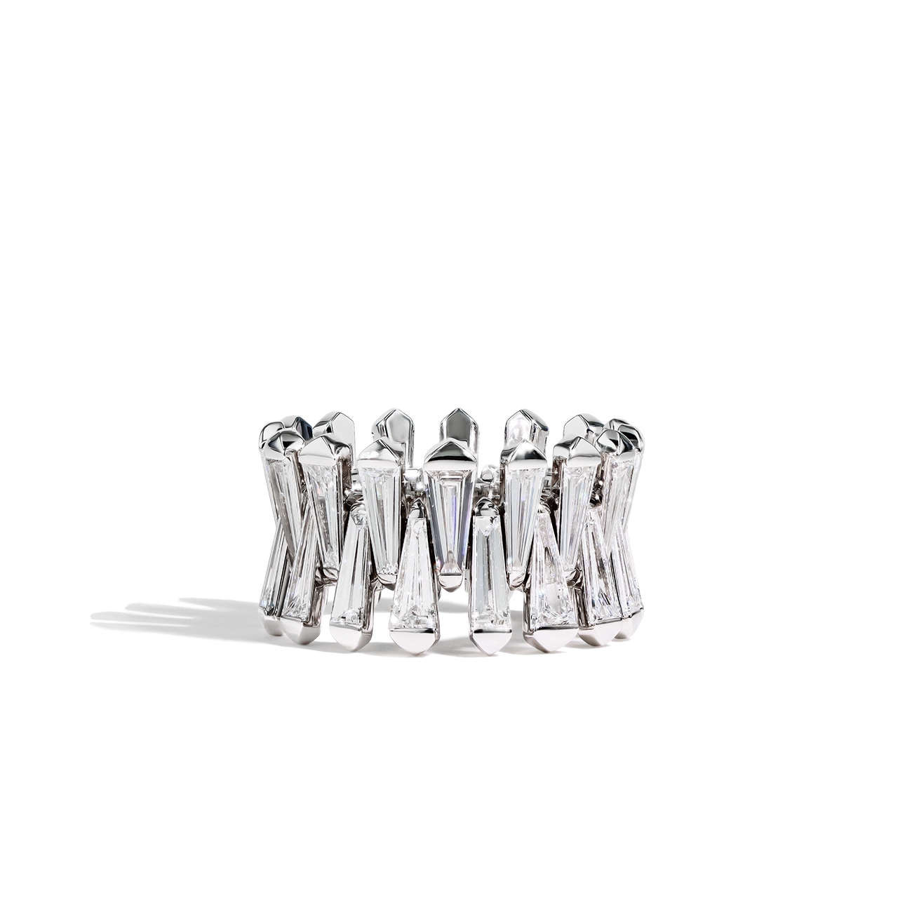 5 Carat Tapered Baguette Eternity Ring