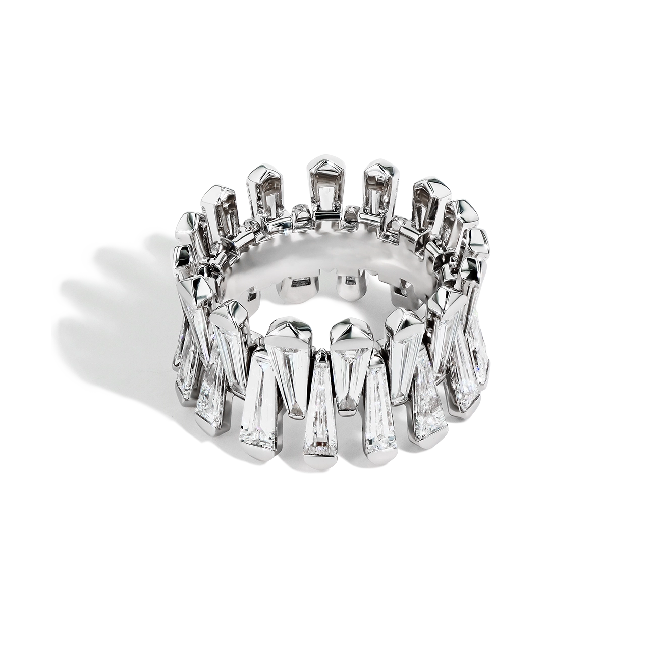 5 Carat Tapered Baguette Eternity Ring