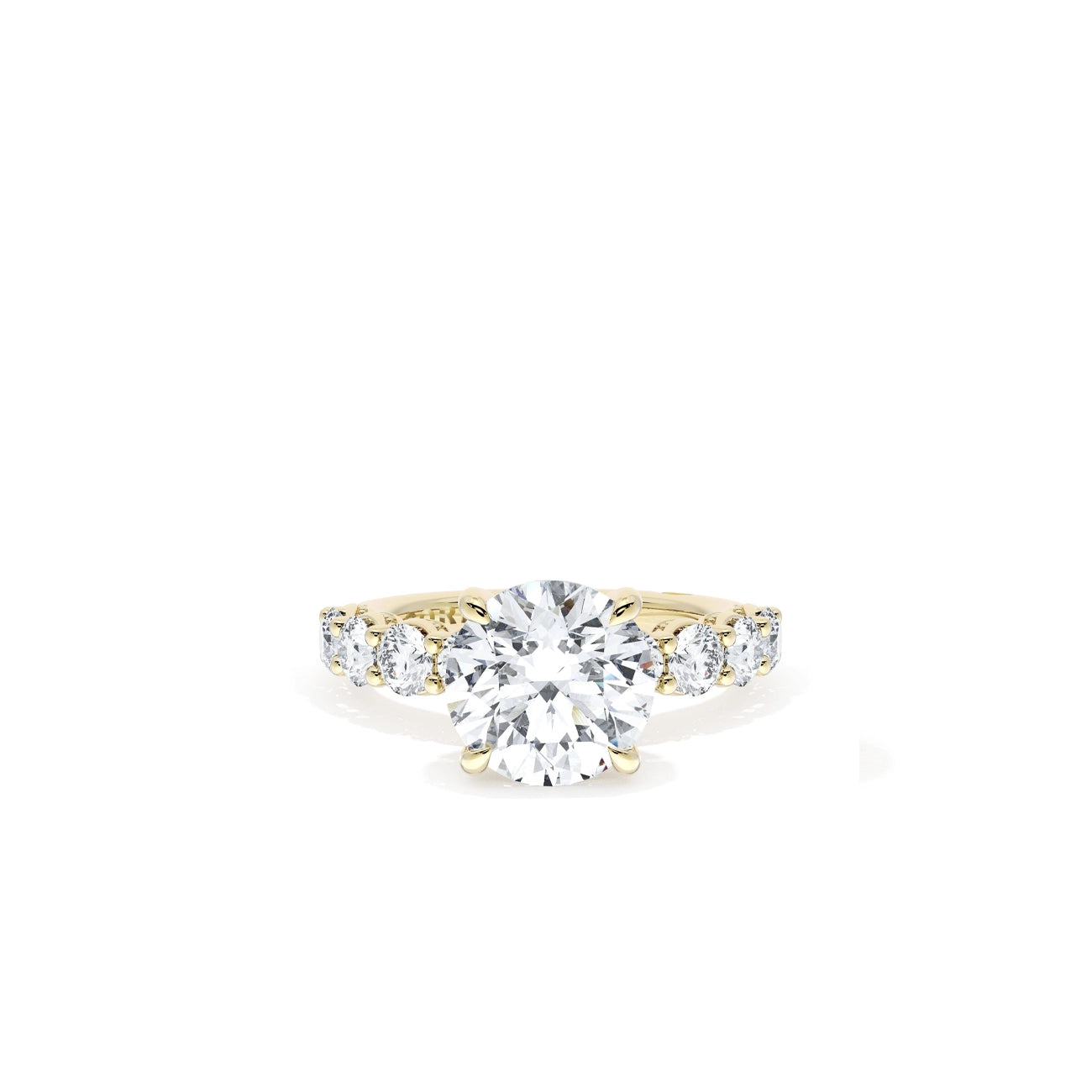 Tacori Founder's Collection Halfway Pavé Engagement Ring Setting