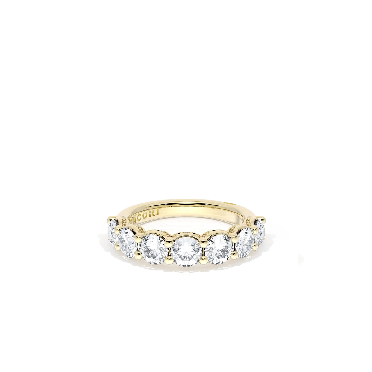 Tacori Founder's Collection 2 Carat Halfway Diamond Wedding Band