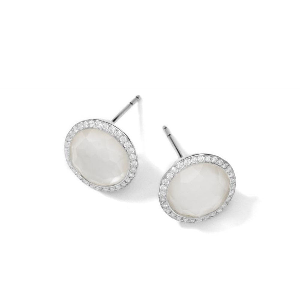 Ippolita Lollipop Mother of Pearl Diamond Studs