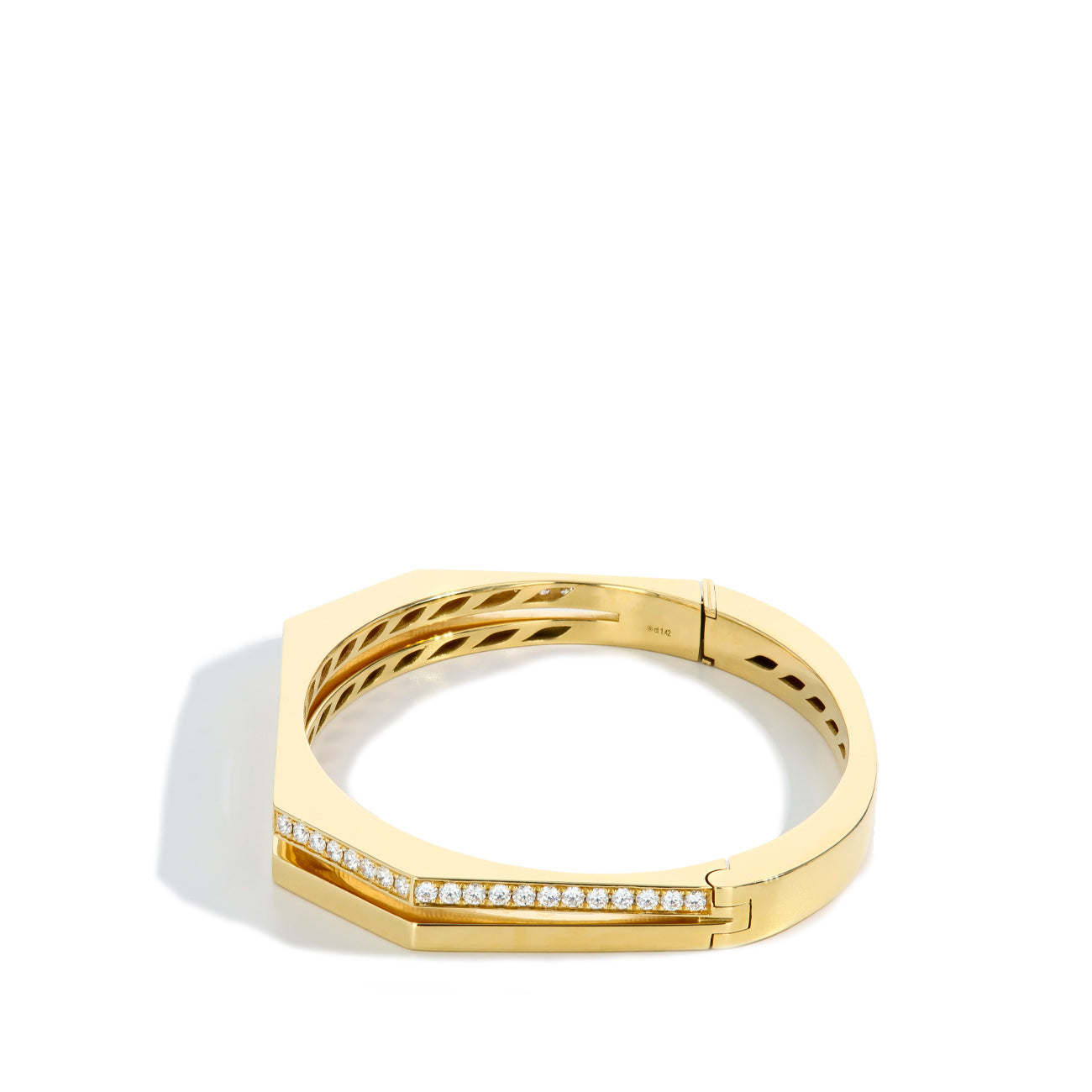 2 Row Octagon Bangle