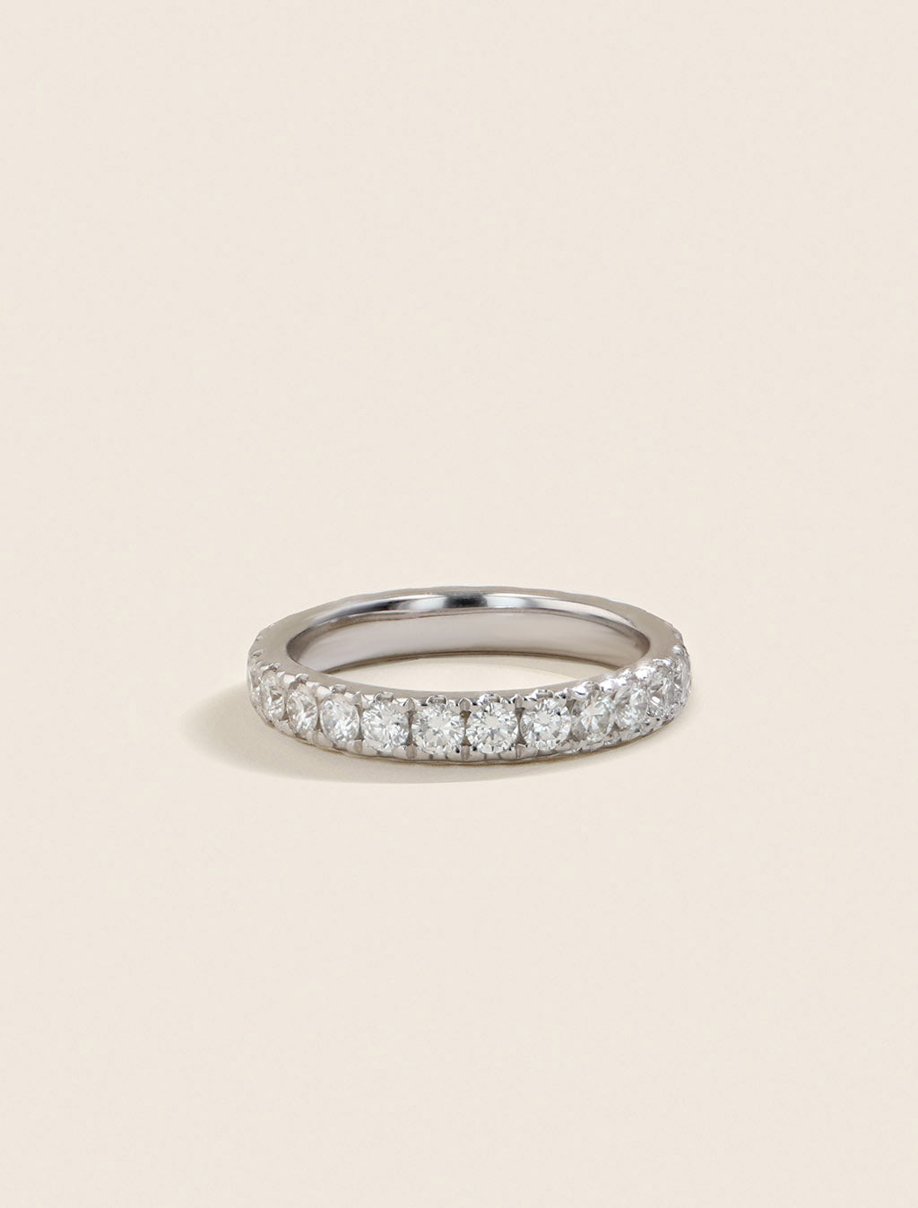 1.25 ctw Round Diamond Eternity Ring in Platinum