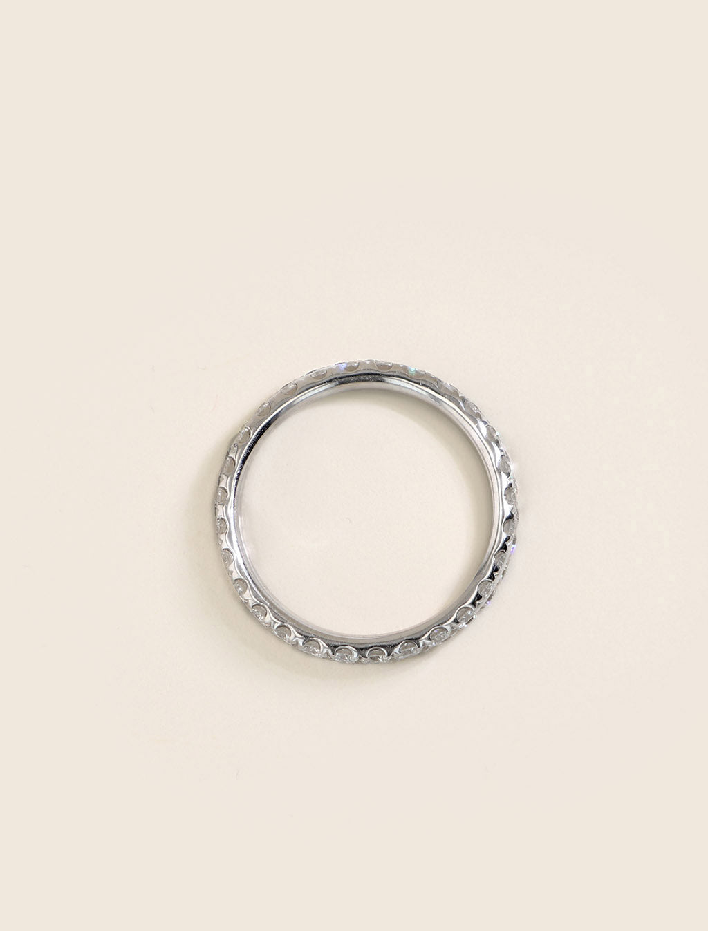 1.25 ctw Round Diamond Eternity Ring in Platinum