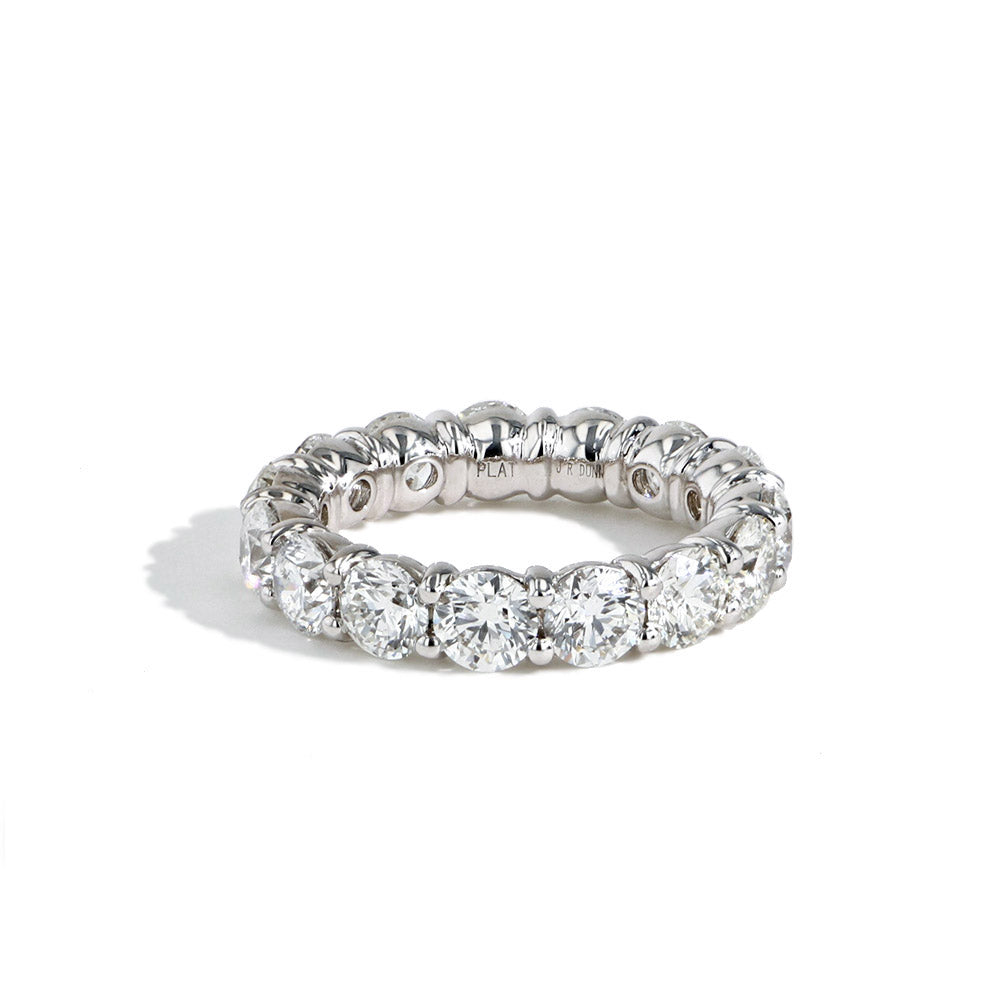 5ctw Round Diamond Eternity Band in Platinum