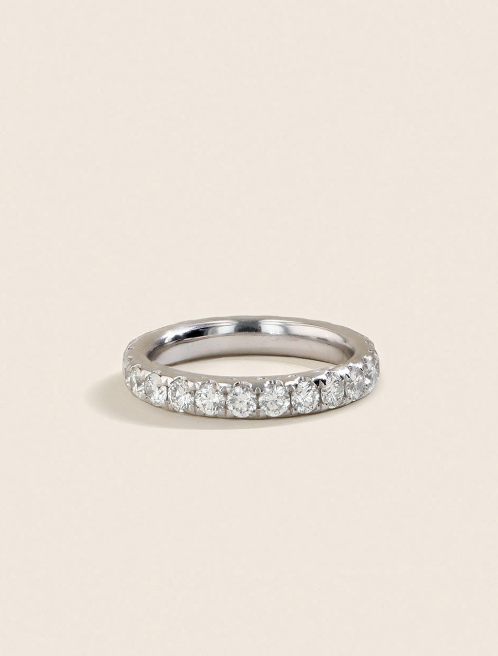 2 ctw Round Diamond Eternity Ring in Platinum